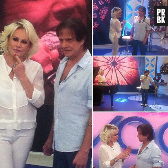 Roberto Carlos emocionou Ana Maria Braga no "Mais Você" especial