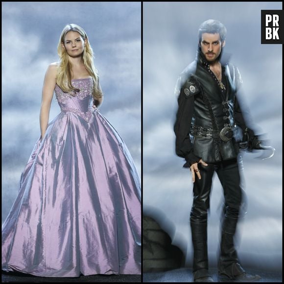 Em "Once Upon a Time", Emma (Jennifer Morrison) e Hook (Colin O'Donoghue) estão ameaçados de morte