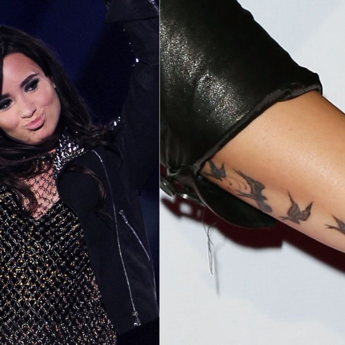 A tatuagem clichê de Demi Lovato? Esses pássaros!