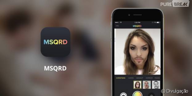 MQSRD: novo aplicativo permite usar máscaras em tempo real em vídeos e fotos!