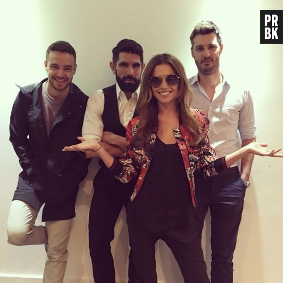 Cheryl Cole também postou uma foto no Instagram e Liam Payne, do One Direction, está nela!