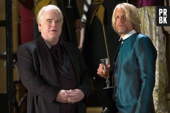 Philip Seymour Hoffman era Plutarch Heavensbee em "Jogos Vorazes: Em Chamas"