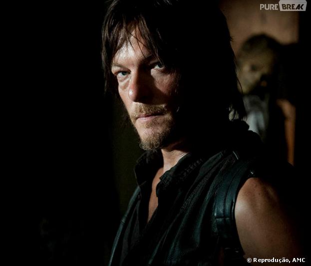 Daryl Dixon, interpretado pelo ator Norman Reedus, na série "The Walking Dead"