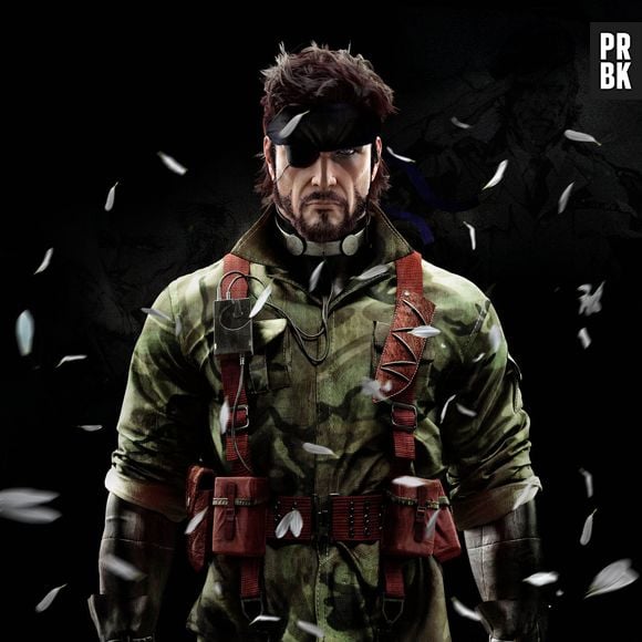 Solid Snake em "Metal Gear Solid". Game criado por Hideo Kojima