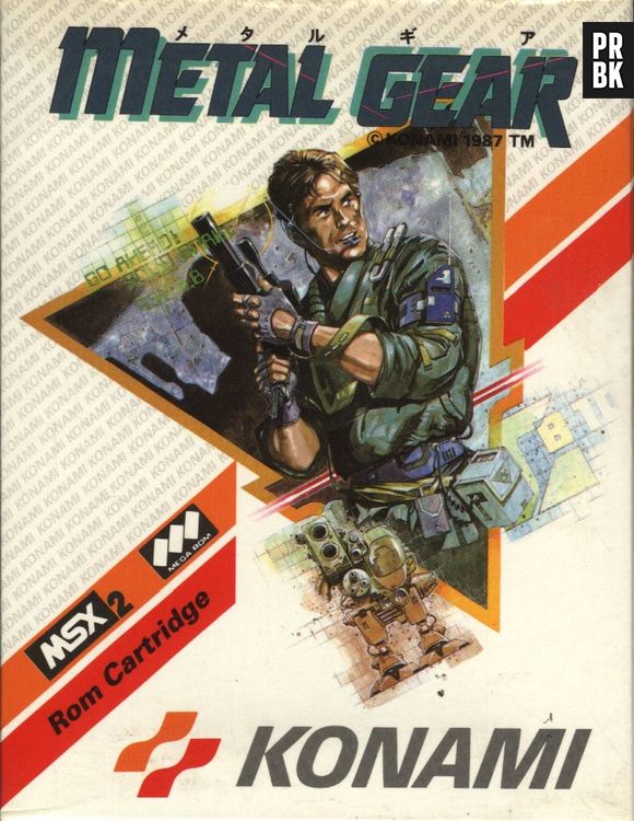 "Metal Gear" para nintendinho em 1987