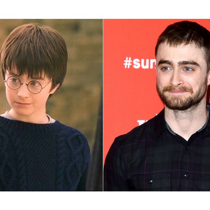 Como esquecer de Daniel Radcliffe em &quot;Harry Potter&quot;, né?