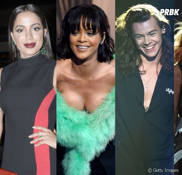 Anitta, Rihanna, Harry Styles, Selena Gomez e mais ...