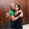 Maju Trindade e Priscilla Alcantara são duas fofas