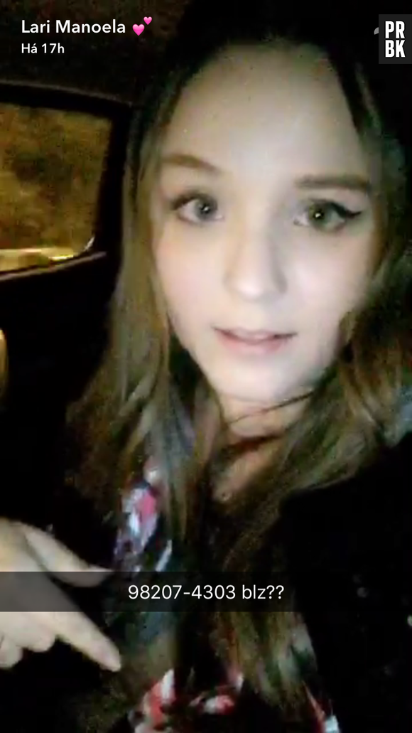Larissa Manoela troca de número após ter número divulgado na internet