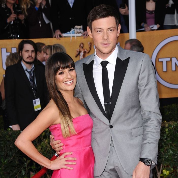 Lea Michele e Cory Monteith vivam par romântico na série &quot;Glee&quot; e na vida real