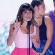 Durante o Teen Choice Awards 2013, Lea Michele falou sobre Cory Monteith