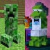 "Os Simpsons" homenageam "Minecraft" e Moe - dono do bar - acaba virando Creeper - monstro verde do game