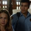 Em "Under the Dome", como será que ficará o relacionamento de Angie (Britt Robertson) e Junior (Alexander Koch)?