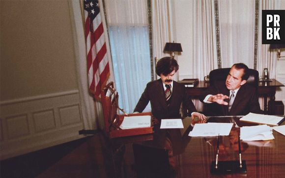 Bolivar Trask se reune com o presidente americano Richard Nixon