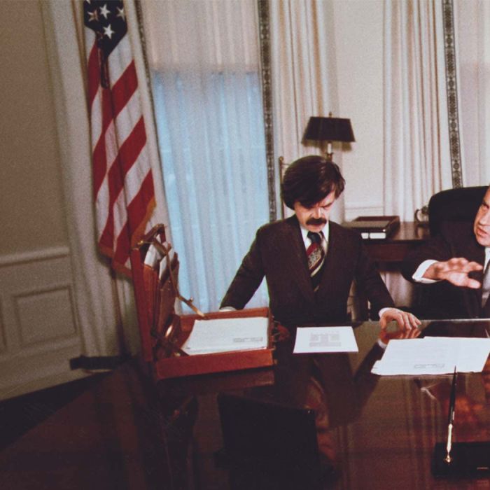  Bolivar Trask se reune com o presidente americano Richard Nixon 