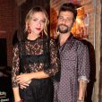 Bruno Gagliasso e Giovanna Ewbank foram juntos à festa de "Sol Nascente"