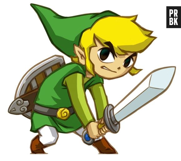 Link tem idades diferentes dependendo do jogo e da etapa da história, mas originalmente tem só 10 anos, no "The Legend of Zelda"