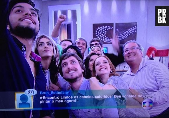 Elenco de "Além do Horizonte" se reúnem no programa "Encontro com Fátima Bernardes" para comentar sobre o último capítulo da novela