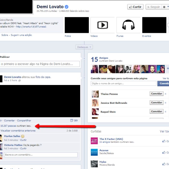  Os f&amp;atilde;s de Demi Lovato n&amp;atilde;o souberam o que fazer e mandaram mensagens para a cantora 