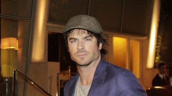 Ian Somerhalder está no Brasil! O ator de "The Vampire Diares" desembarcou em SP