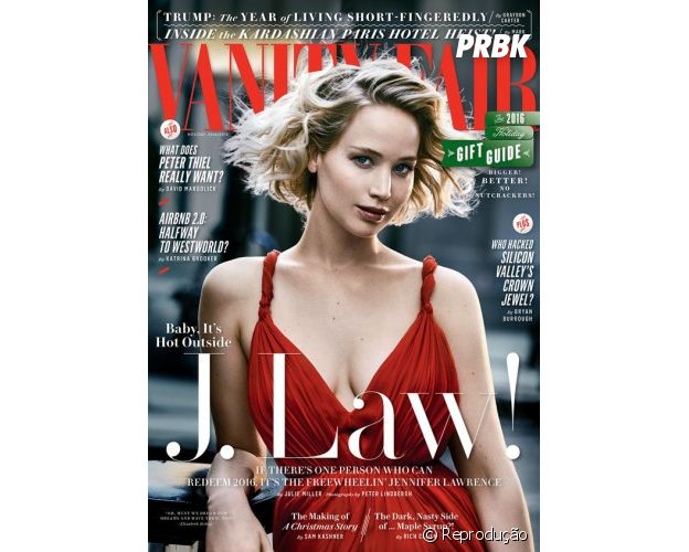 Revista Vanity Fair com Jennifer Lawrence