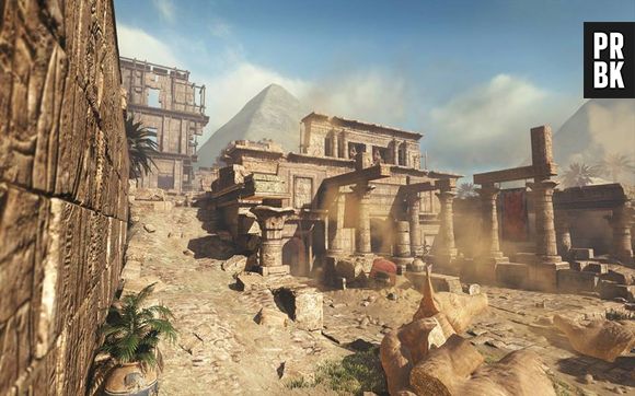 “Pharaoh” é um mapa de "Call Of Duty: Ghosts" com tema do Egito antigo