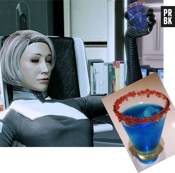  "Mass Effect 2", o drink favorito da Dra Chakwas, Serrice Ice Brandy