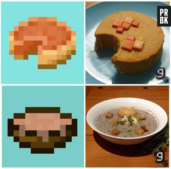 "Minecraft" e suas delícias em pixels: Mushroom Stew e Pumpking Pie