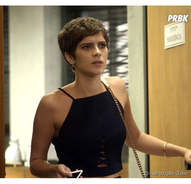 Em "A Lei do Amor": Letícia (Isabella Santoni) descobre que o câncer voltou e precisa raspar a cabeça!