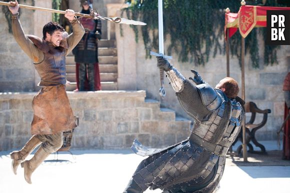 Em "Game of Thrones", a luta entre Oberyn (Pedro Pascal) e Montanha (Hafthor Julius Bjornsson) foi incrível!