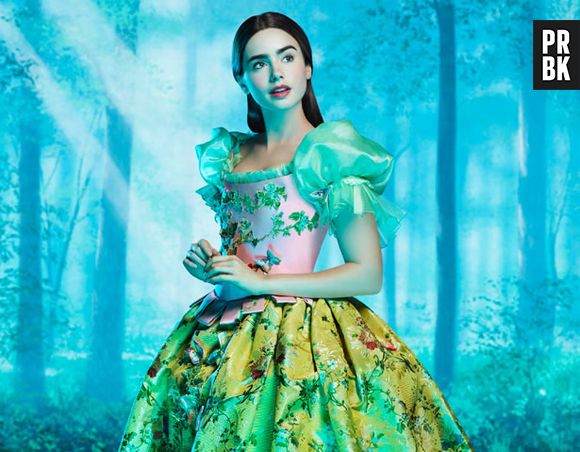 Mais uma Branca de Neve, dessa vez interpretada por Lily Collins em "Espelho, Espelho Meu"!