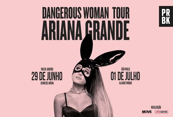 A produção de Ariana Grande finalmente divulga o valor dos ingressos para shows no Brasil!