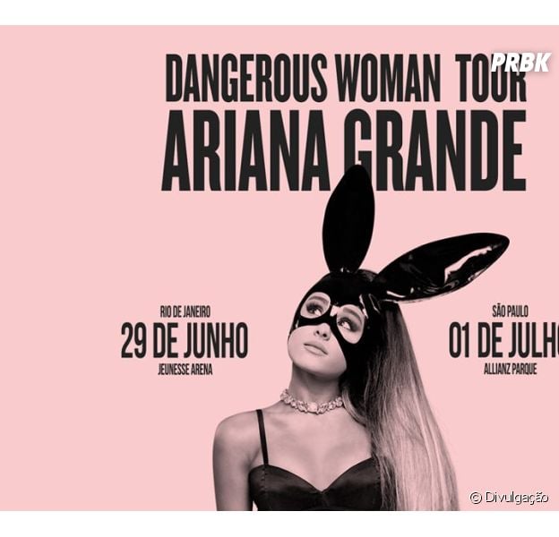 A produção de Ariana Grande finalmente divulga o valor dos ingressos para shows no Brasil!