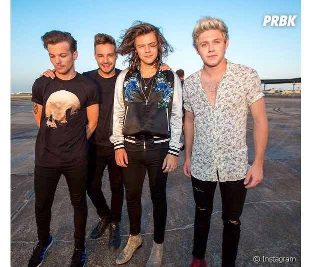Uma das últimas fotos dos meninos do One Direction postada no Instagram oficial do grupo