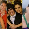 Esses aí também são inesquecíveis! Yasmin (Mariana Rios) com Peralta (Jonatas Faro), Bruno (Caio Castro) com Angelina (Sophie Charlotte) e a vilã Débora (Nathalia Dill) que tentava arruinar os romances e na temporada 2007/09