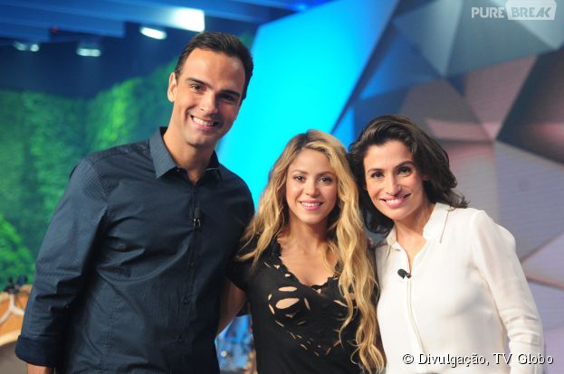 A diva Shakira participou do "Fantástico"!