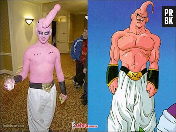 Ele conseguiu deixar o Majin Boo ainda mais estranho!