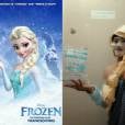  A Rainha Elsa deve estar chorando lágrimas de gelo... 