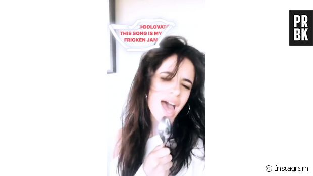 Veja Camila Cabello dublando nova música de Demi Lovato no Instagram Stories