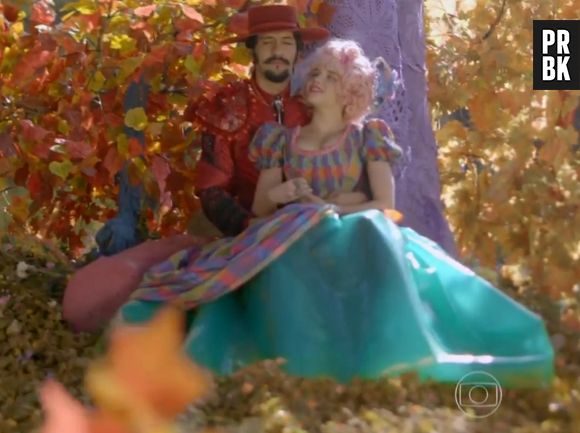 Juliana (Bruna Linzmeyer) e Zelão (Irandhir Santos) viveram um romance lindo há algum tempo atrás em "Meu Pedacinho de Chão"