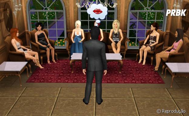 Te julgam, mas ninguém sabe como você era pegador no "The Sims"