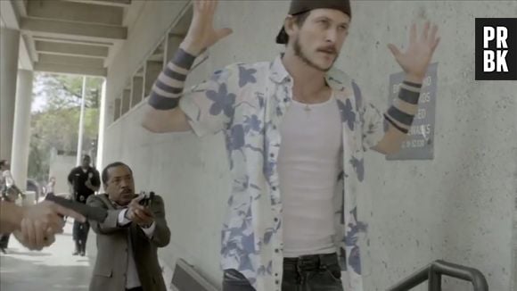 Jay (Jonathan Tucker) é o filho badboy de Alvey (Frank Grillo) em "Kingdom"