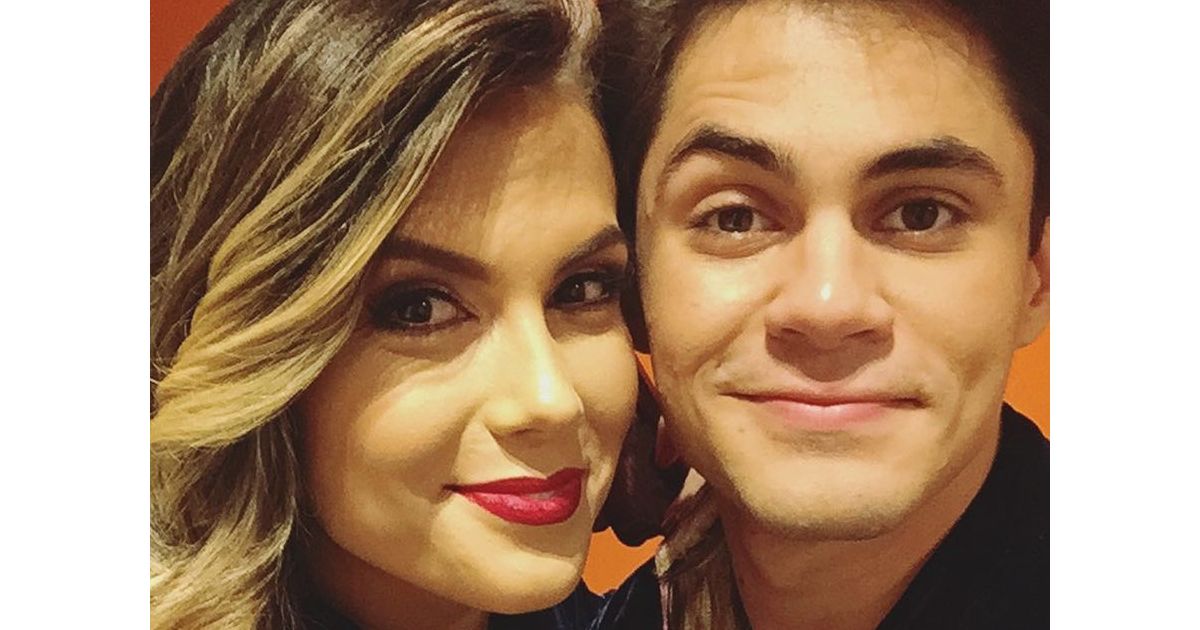 Lucas Veloso e Nathalia Melo, que iniciaram um romance na ...