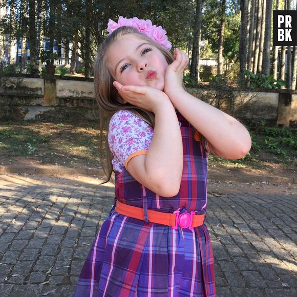 Lorena Queiroz, a Dulce Maria de "Carinha de Anjo", faz aniversário de 7 anos!
