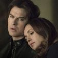 Em "The Vampire Diaries": Damon (Ian Somerhalder) e Elena (Nina Dobrev) também não ficam juntos na última temporada série
