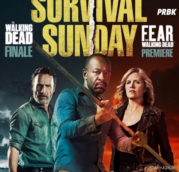 Séries "The Walking Dead" e "Fear The Walking Dead ganham novo cartaz do crossover