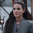 Em "Deus Salve o Rei", Catarina (Bruna Marquezine) confessa que gostaria de ver Afonso (Romulo Estrela) no trono de Montemor