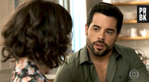 Em "O Outro Lado do Paraíso": Amaro (Pedro Carvalho) volta a enxergar e pede Estela (Juliana Caldas) em casamento