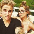 Justin Bieber e Hailey Baldwin trocam declarações nas redes sociais após ficarem noivos