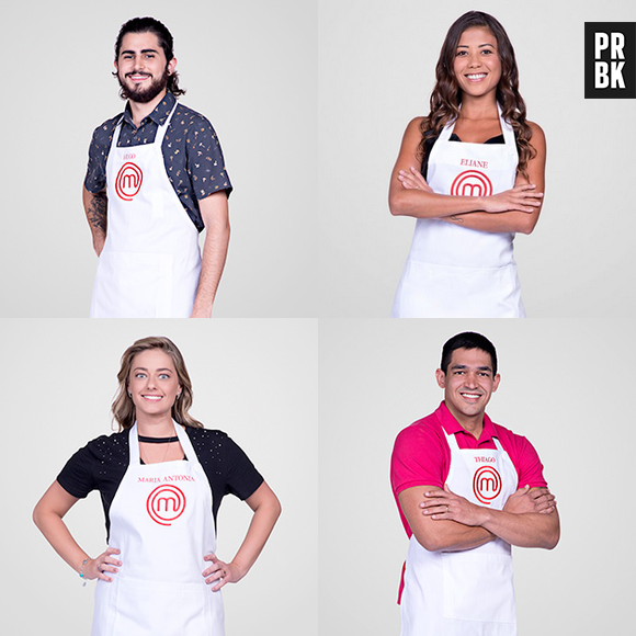 Hugo, Eliane, Maria Antonia e Thiago decidem o top 3 do "MasterChef Brasil" nesta terça-feira (17)